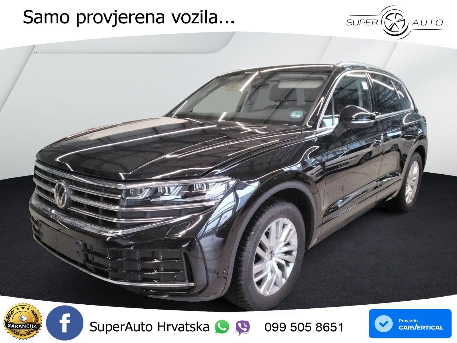 Volkswagen Touareg 3.0 V6 TDI (231 KS) 4MOTION Tiptronic ZRAČNI+ACC+GR SJED+KAM
