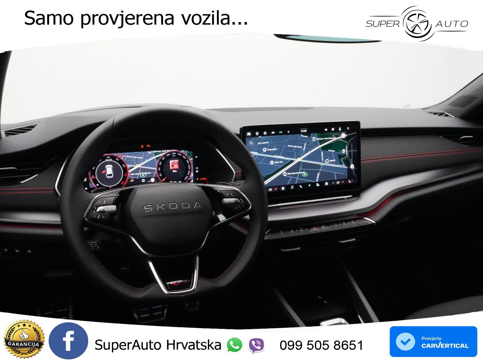 Škoda Octavia Combi RS 2.0 TSI (265 KS) DSG MATRIX+GR SJED+KAM