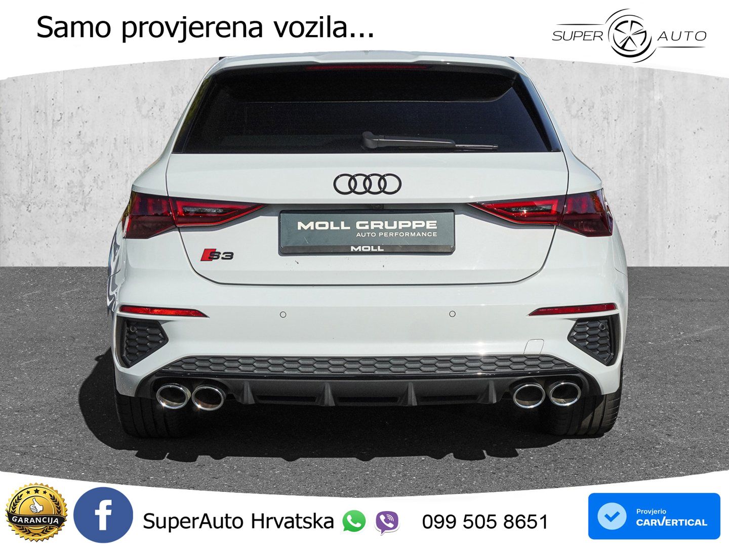 Audi S3 2.0 TFSI (310 KS) quattro S tronic MATRIX+GR SJED+KAM