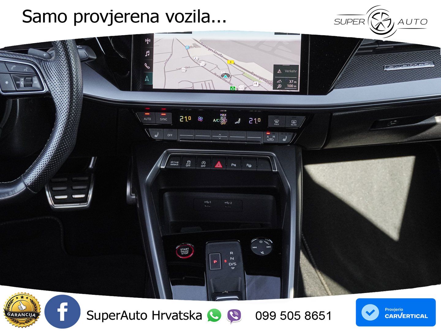 Audi S3 2.0 TFSI (310 KS) quattro S tronic MATRIX+GR SJED+KAM