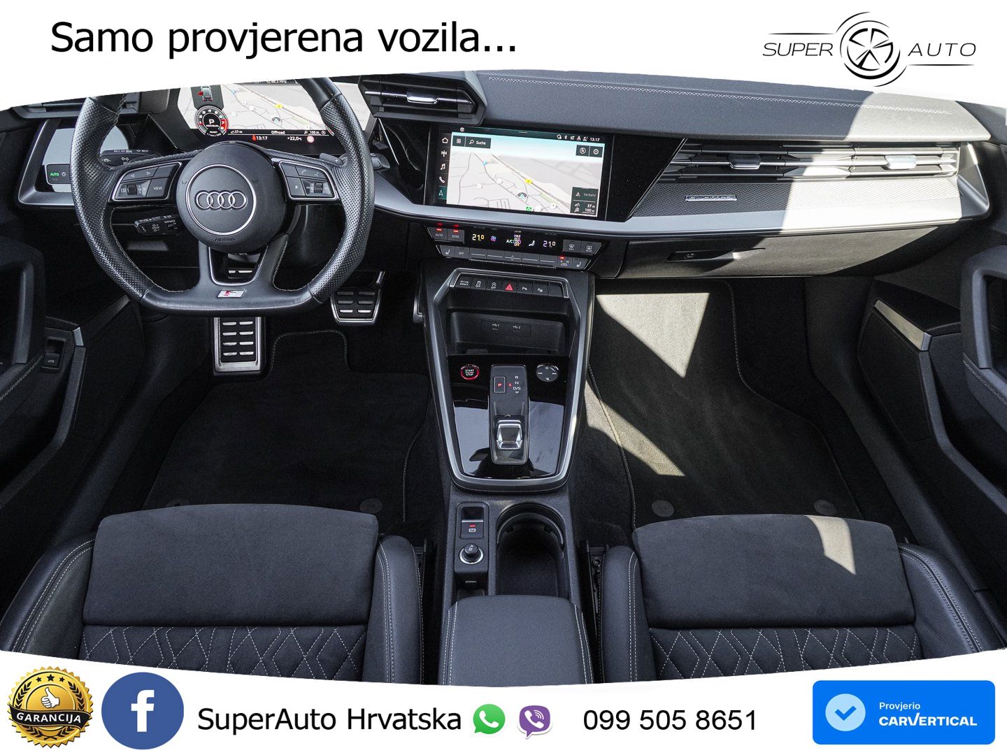 Audi S3 2.0 TFSI (310 KS) quattro S tronic MATRIX+GR SJED+KAM