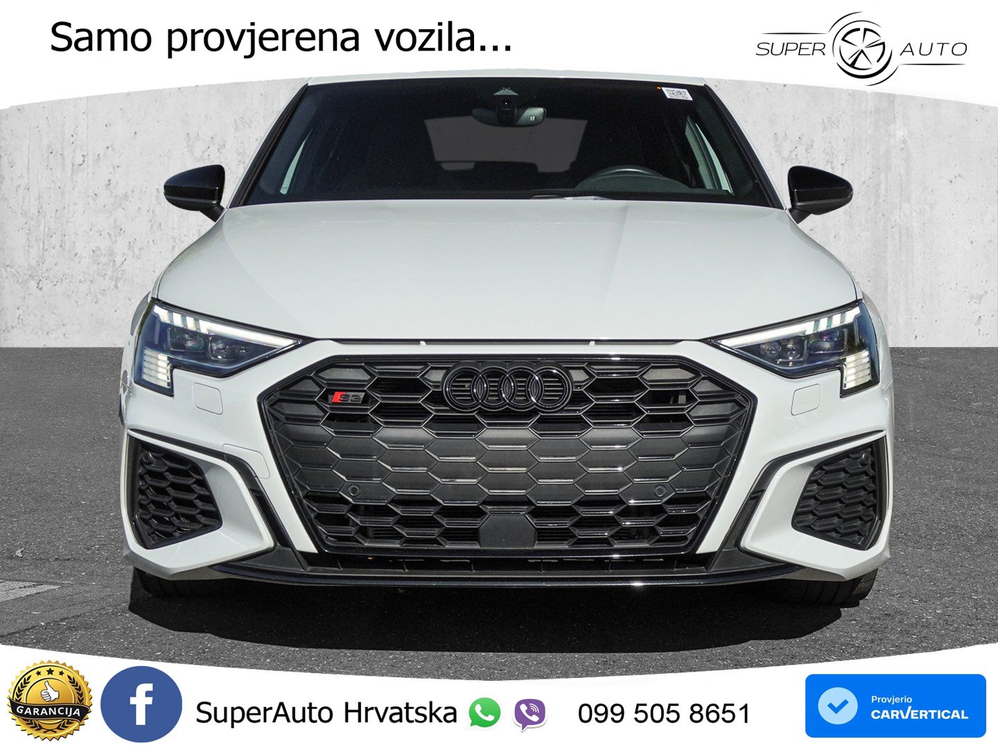 Audi S3 2.0 TFSI (310 KS) quattro S tronic MATRIX+GR SJED+KAM