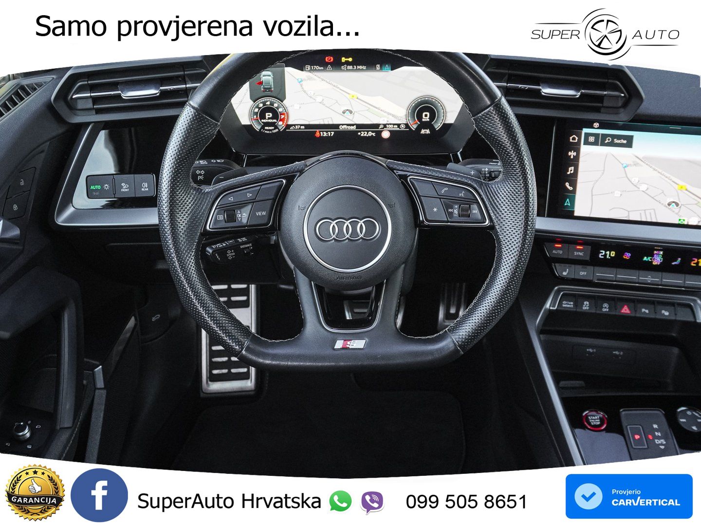 Audi S3 2.0 TFSI (310 KS) quattro S tronic MATRIX+GR SJED+KAM