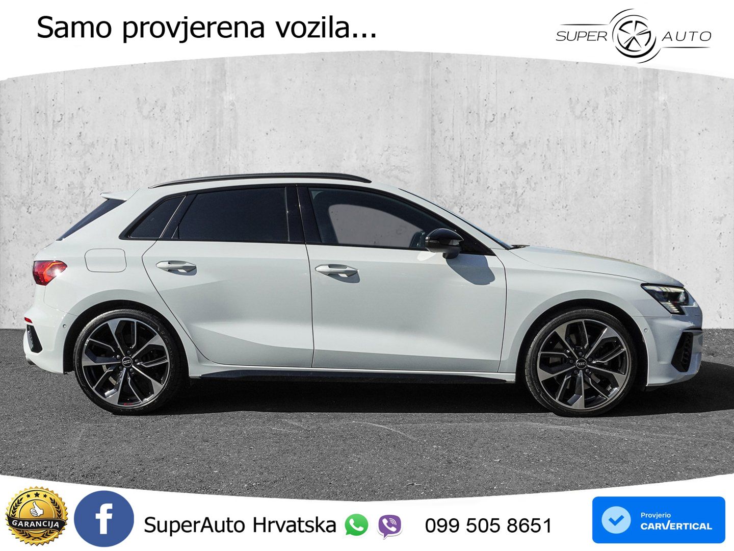 Audi S3 2.0 TFSI (310 KS) quattro S tronic MATRIX+GR SJED+KAM