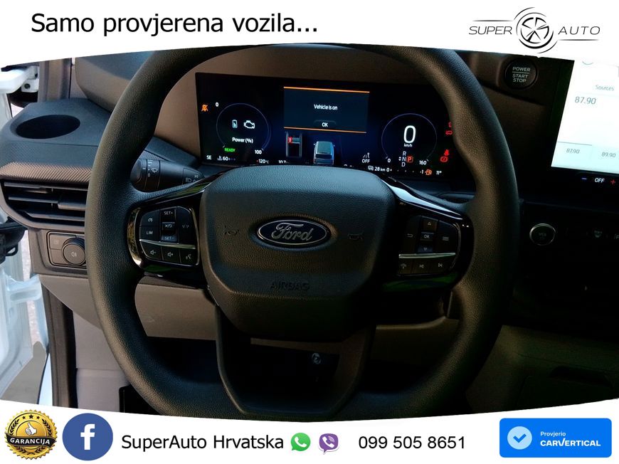 Ford Transit Custom 320 L1H1 LKW VA PHEV Trend 87 kW, 118 KS