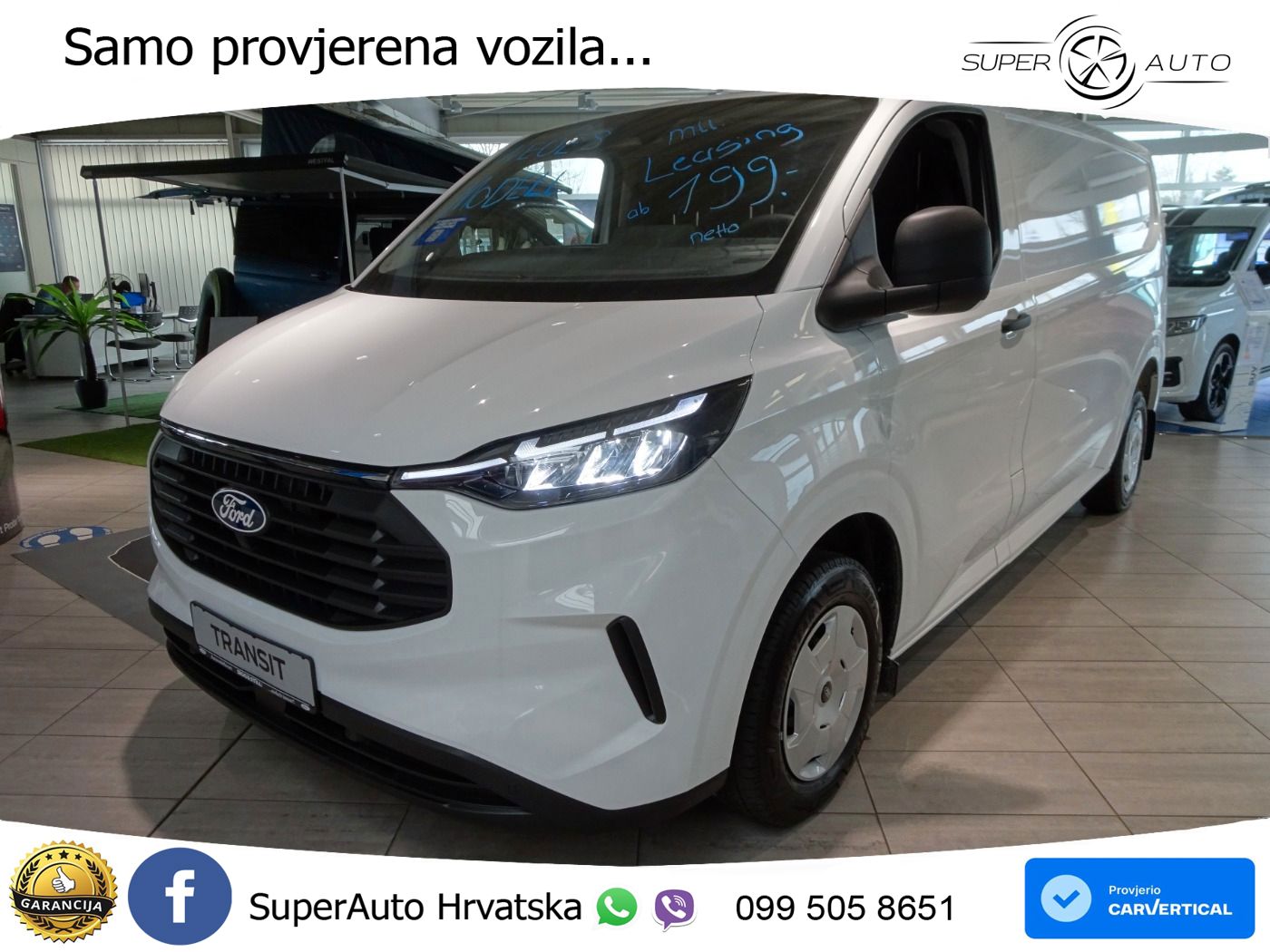 Ford Transit Custom Kasten Trend 320 L2 ACC*PDC*CAM* 150 KS