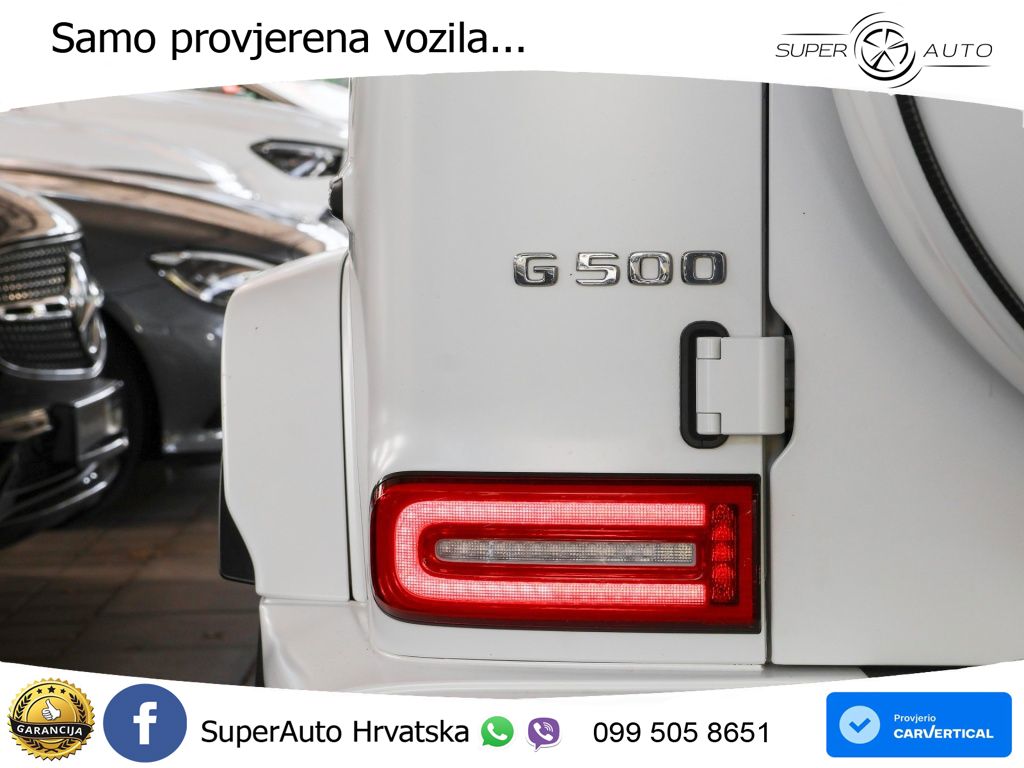 Mercedes G 500 Long V8 (422 KS) 4MATIC 9G-TRONIC LED+ACC