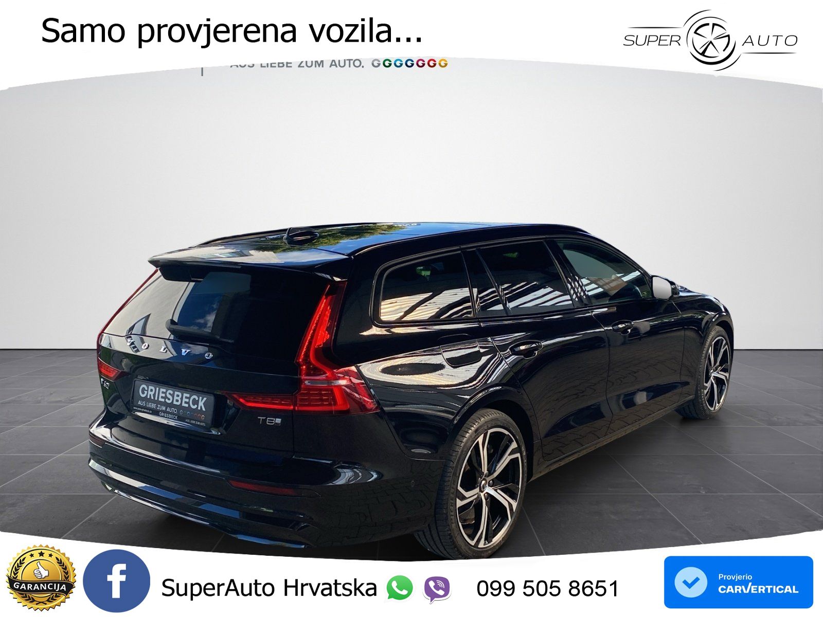Volvo V60 2.0 T8 AWD Geartronic LED+GR SJED+ACC