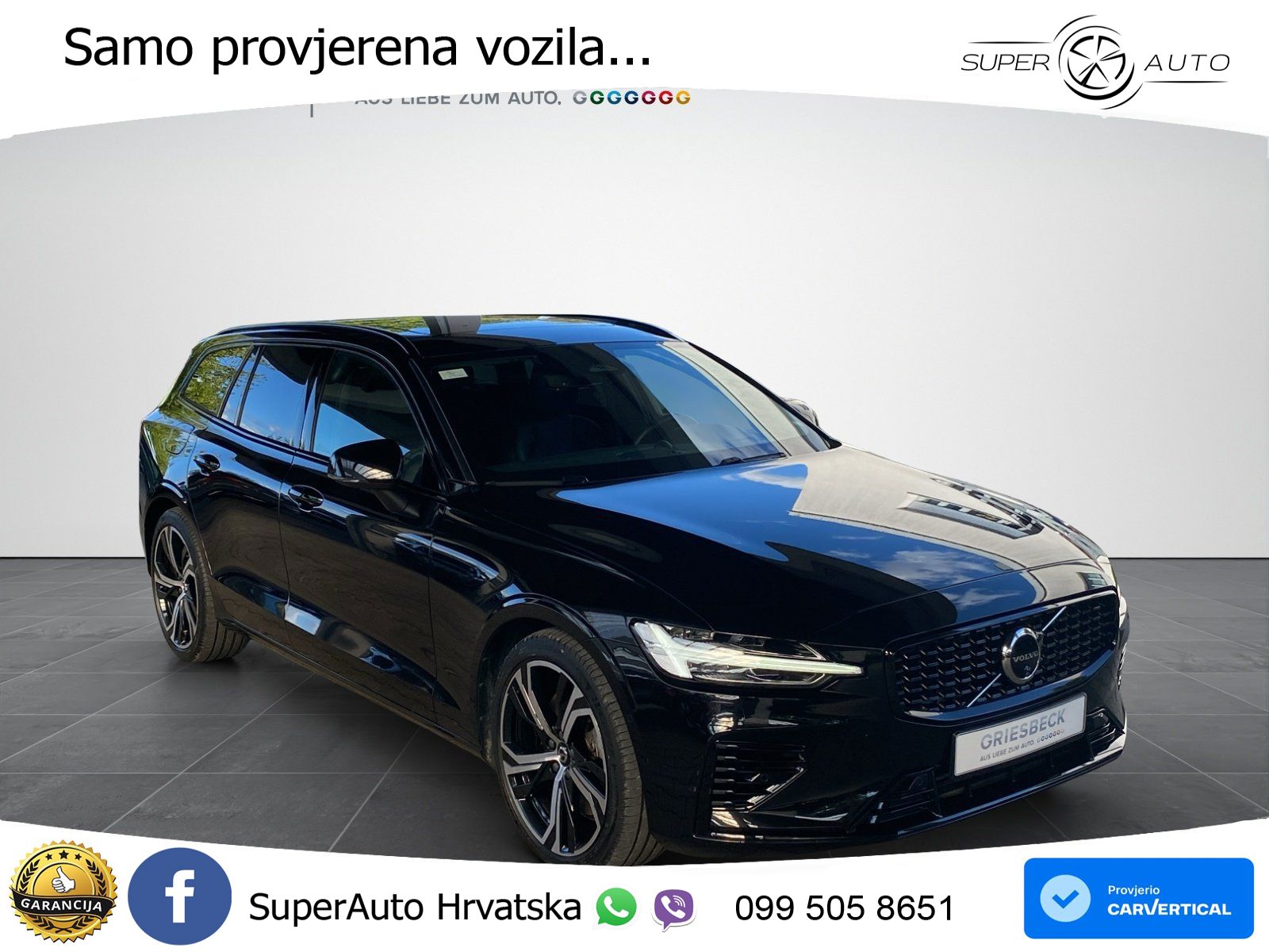 Volvo V60 2.0 T8 AWD Geartronic LED+GR SJED+ACC
