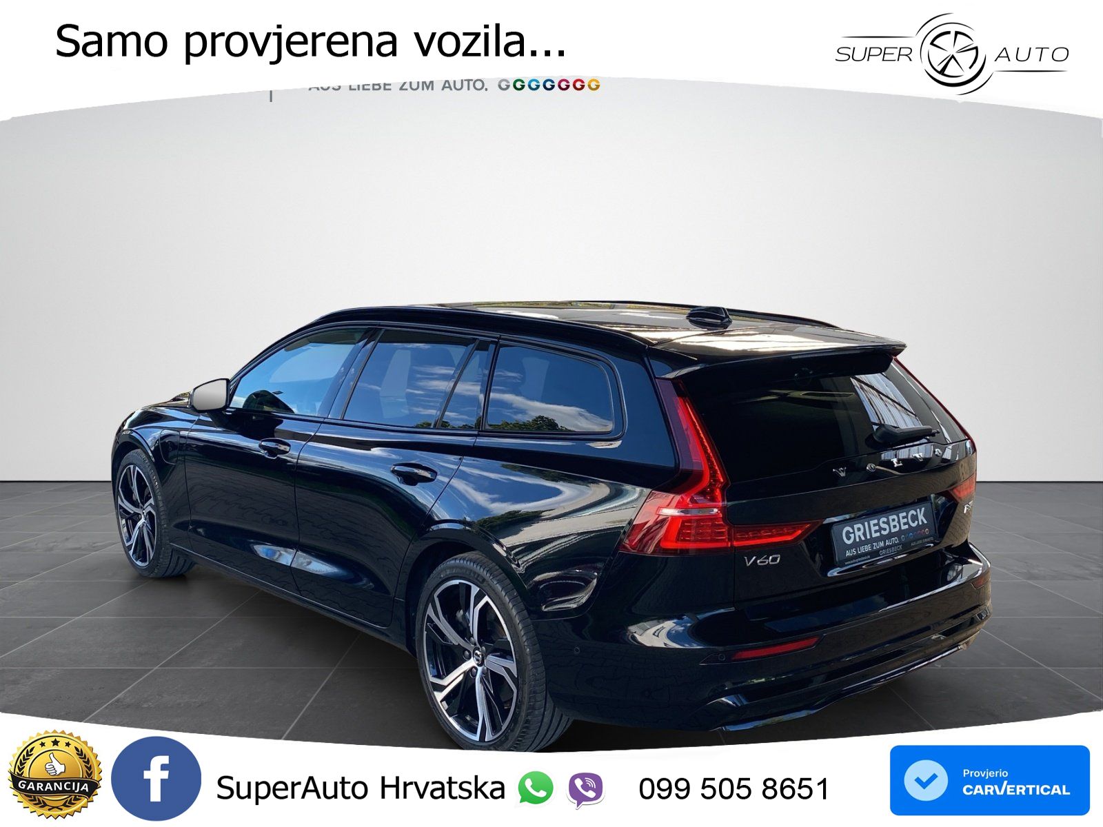 Volvo V60 2.0 T8 AWD Geartronic LED+GR SJED+ACC