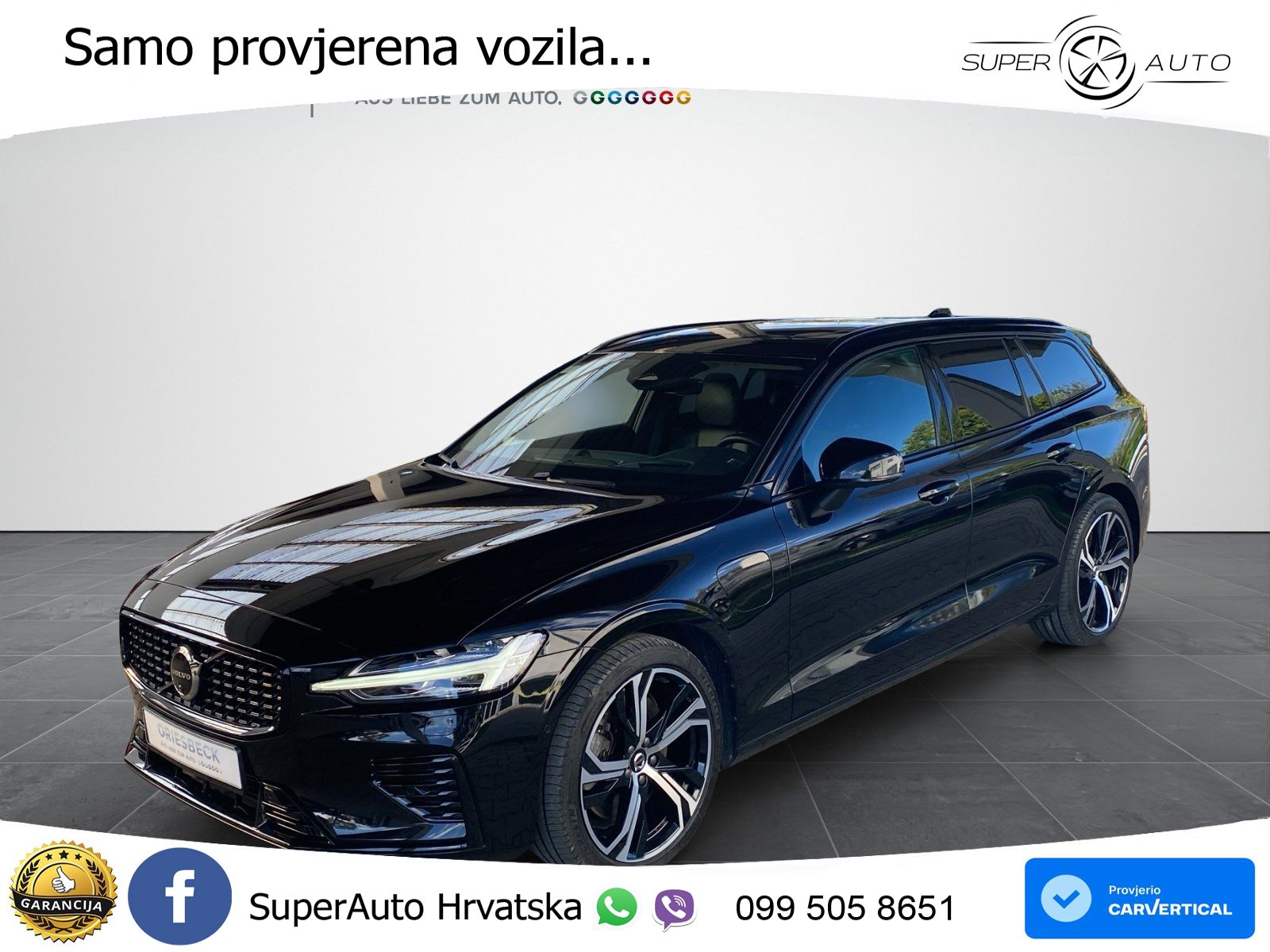 Volvo V60 2.0 T8 AWD Geartronic LED+GR SJED+ACC