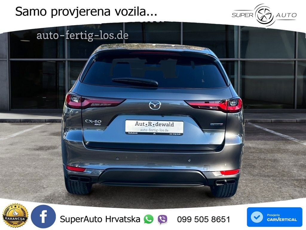 Mazda CX-60 3.3 e-Skyactiv D (254 KS) AWD Automatic LED+GR SJED+ACC