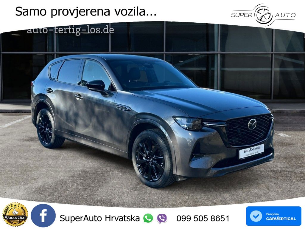 Mazda CX-60 3.3 e-Skyactiv D (254 KS) AWD Automatic LED+GR SJED+ACC
