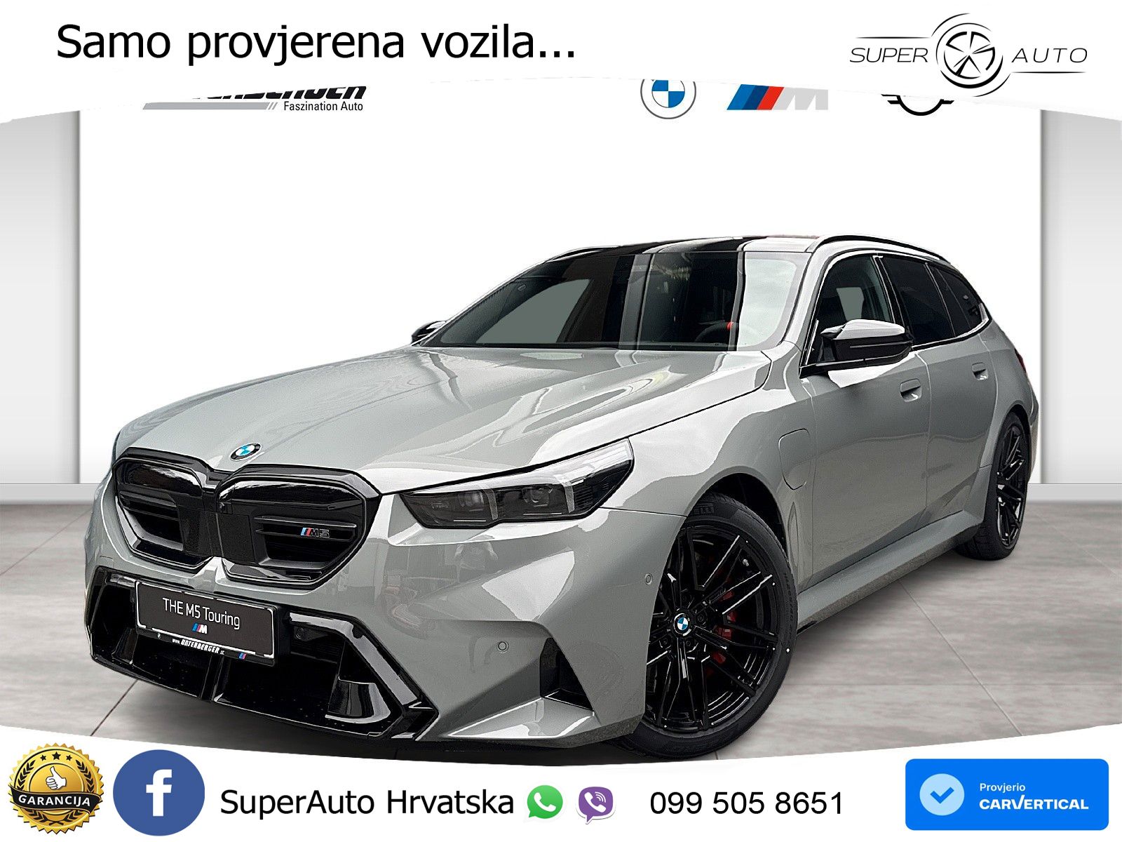 BMW M5 Touring 4.4 V8 (727 KS) xDrive Steptronic LED+GR SJED+ACC