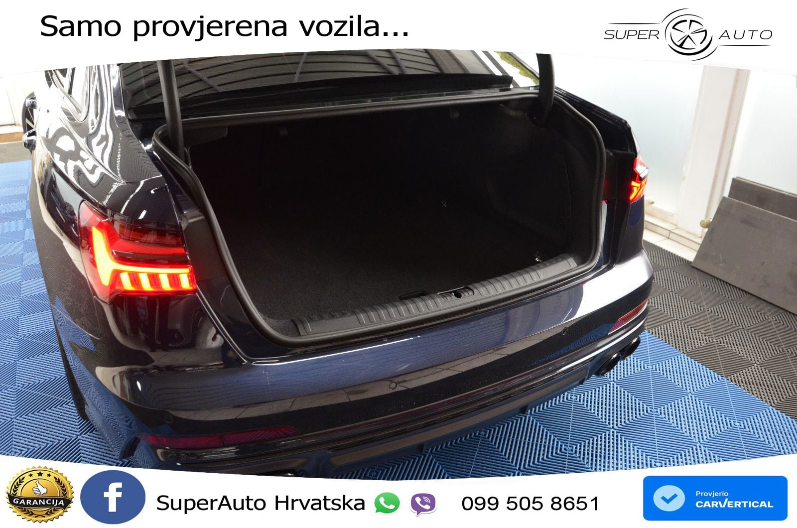 Audi A6 50 TDI V6 (286 KS) quattro tiptronic S line ZRAČNI+ACC+GR SJED+KAM+PANO