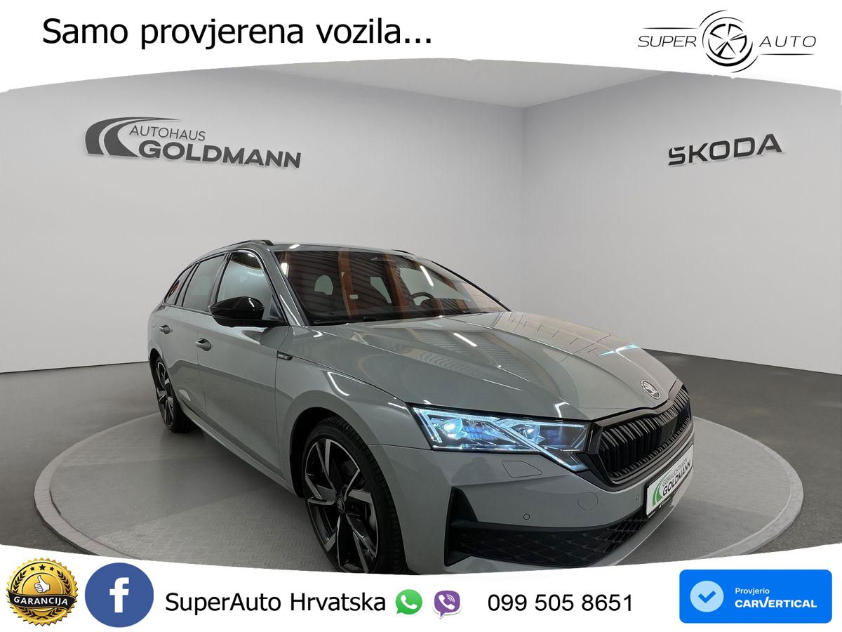 Škoda Octavia Combi 1.5 TSI (150 KS) DSG SportLine LED+GR SJED+ACC