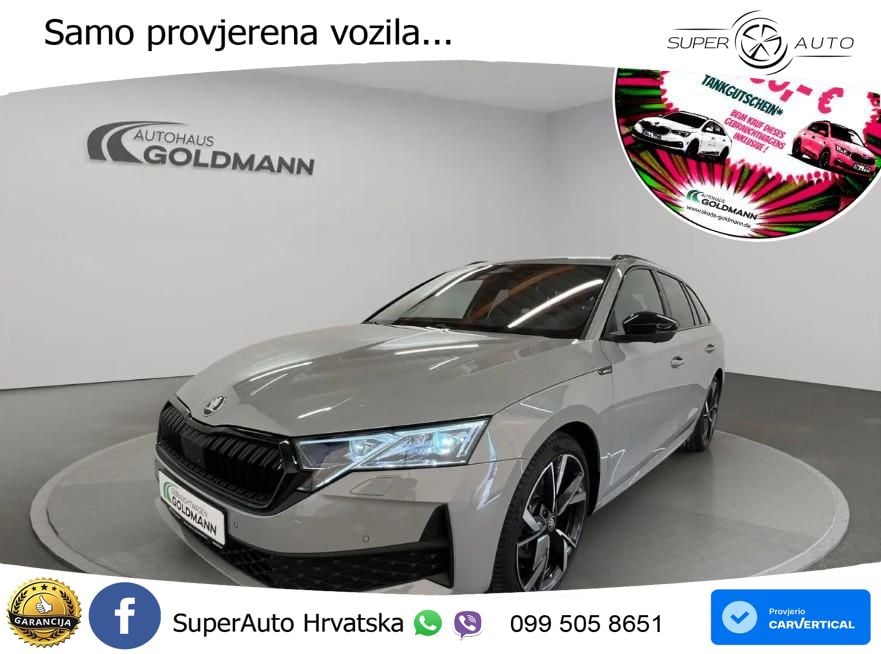 Škoda Octavia Combi 1.5 TSI (150 KS) DSG SportLine LED+GR SJED+ACC