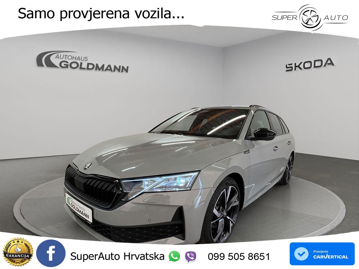 Škoda Octavia Combi 1.5 TSI (150 KS) DSG SportLine LED+GR SJED+ACC