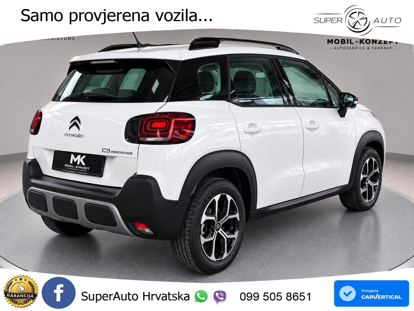 Citroen C3 Aircross 1.2 PureTech (110 KS) PLUS