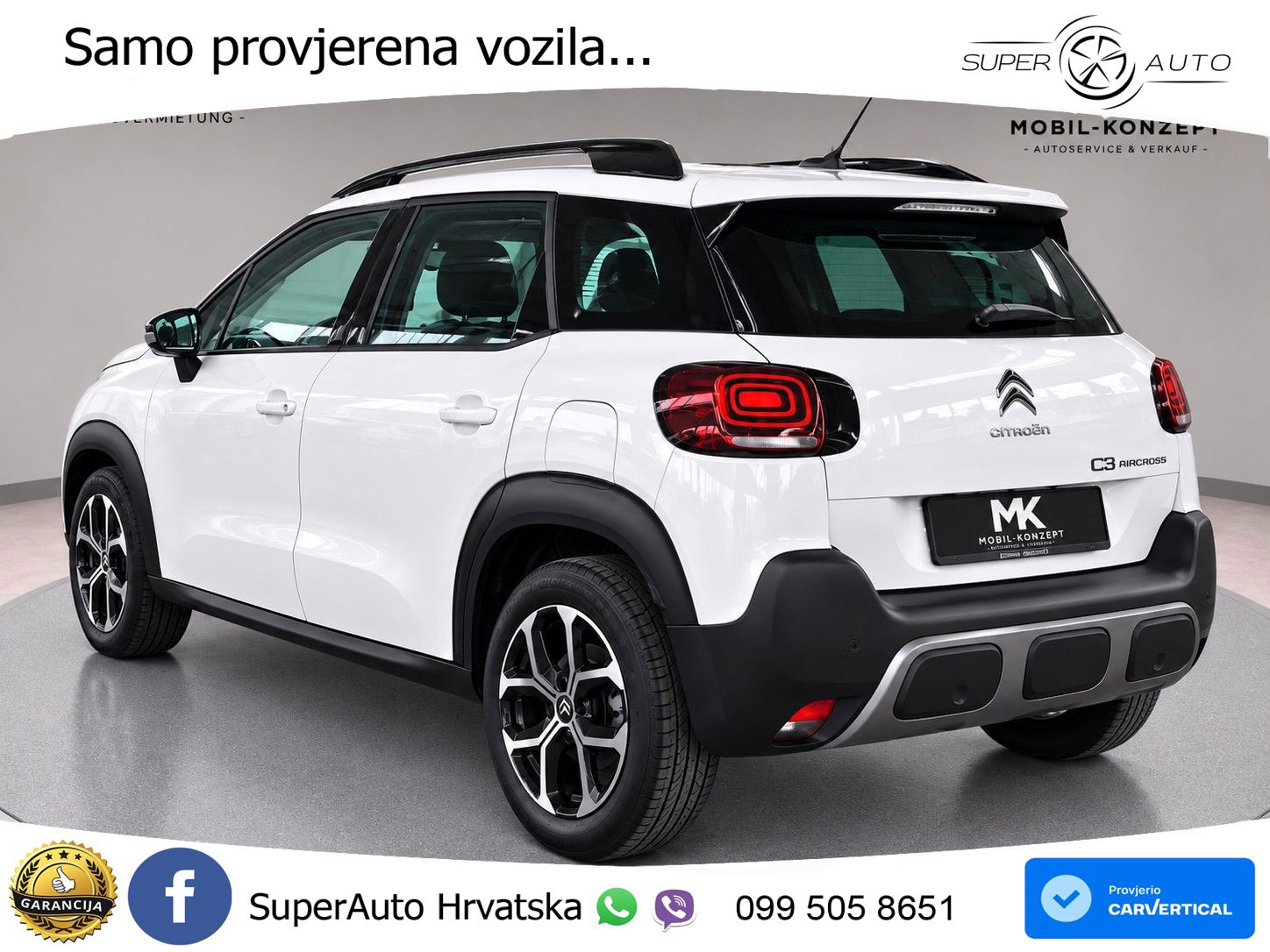 Citroen C3 Aircross 1.2 PureTech (110 KS) PLUS