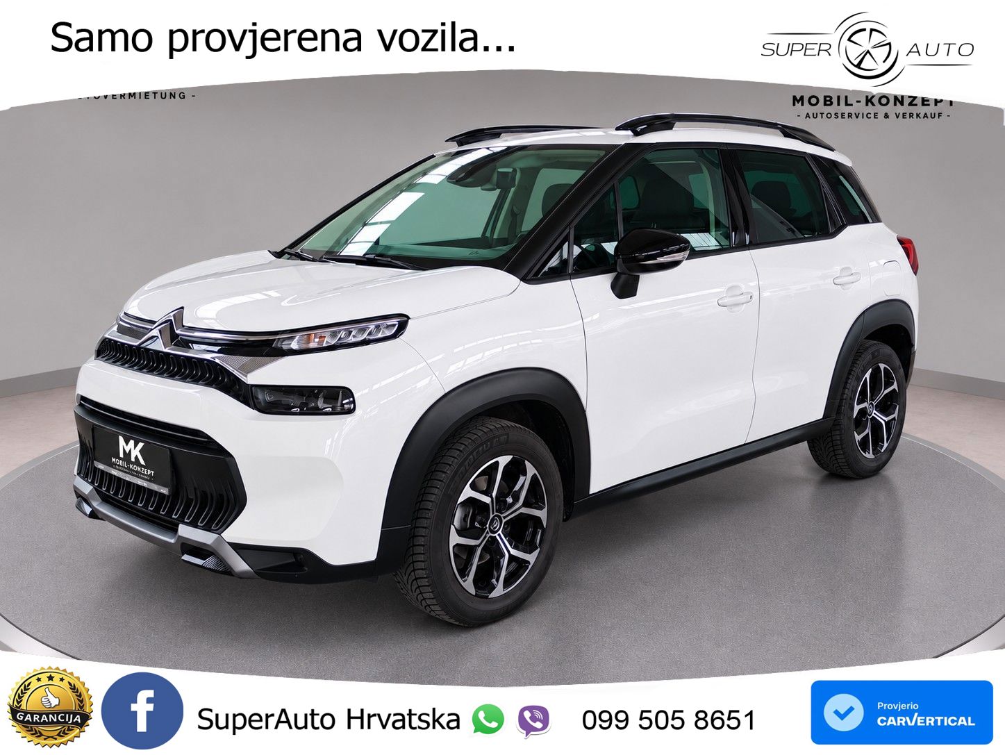 Citroen C3 Aircross 1.2 PureTech (110 KS) PLUS