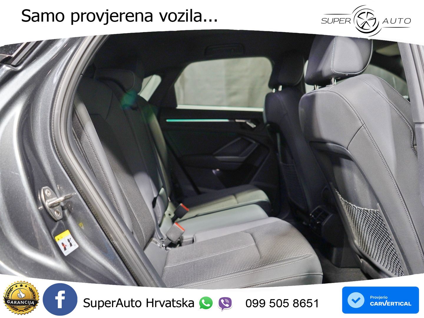 Audi Q3 Sportback 40 TDI (200 KS) quattro S tronic S line LED+GR SJED+ACC