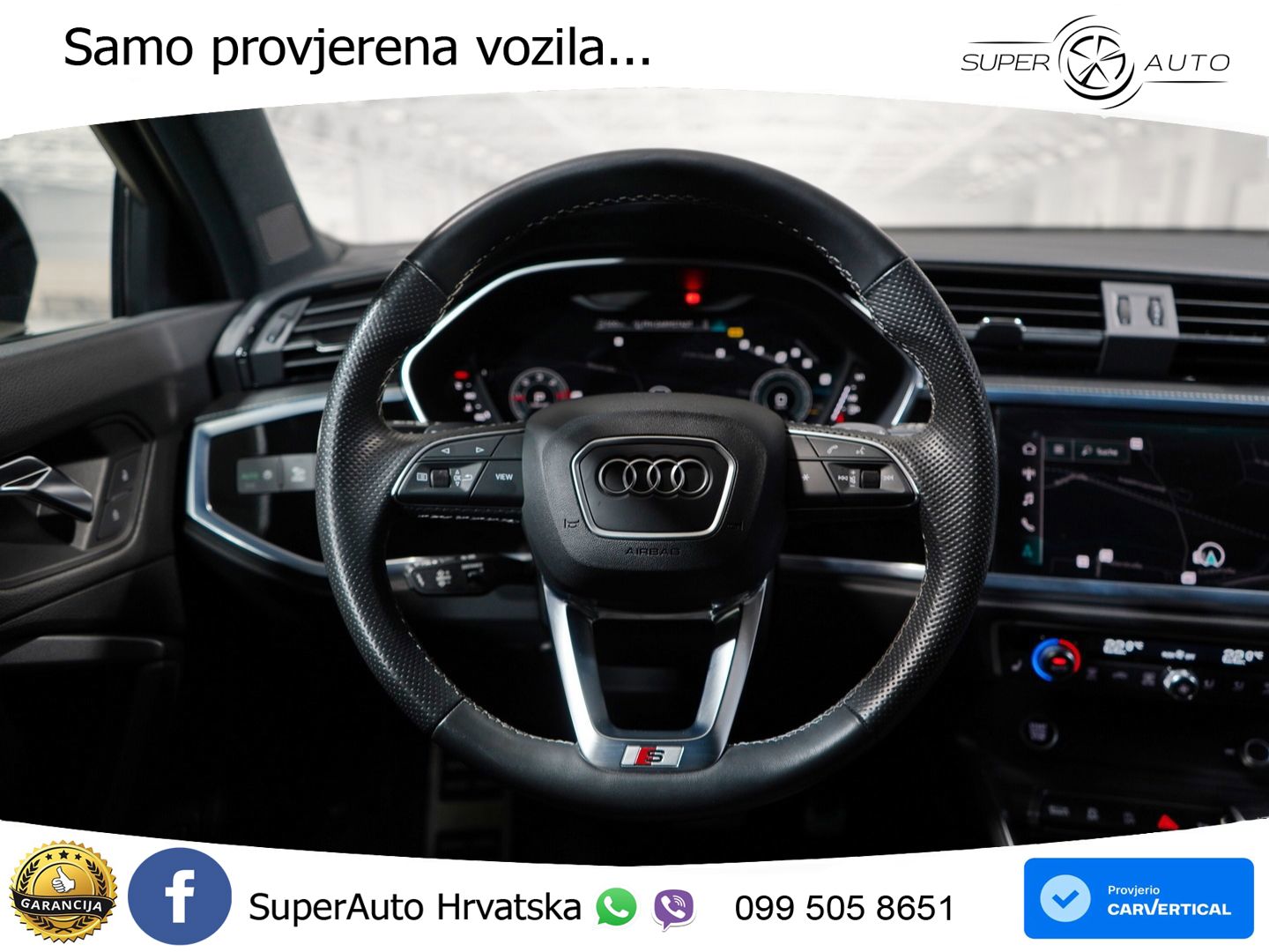 Audi Q3 Sportback 40 TDI (200 KS) quattro S tronic S line LED+GR SJED+ACC