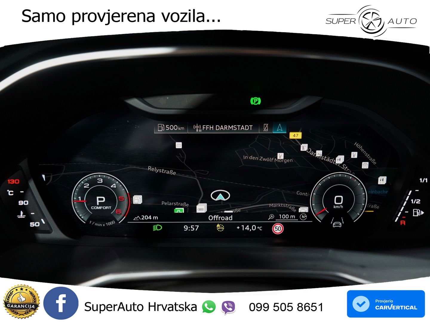 Audi Q3 Sportback 40 TDI (200 KS) quattro S tronic S line LED+GR SJED+ACC