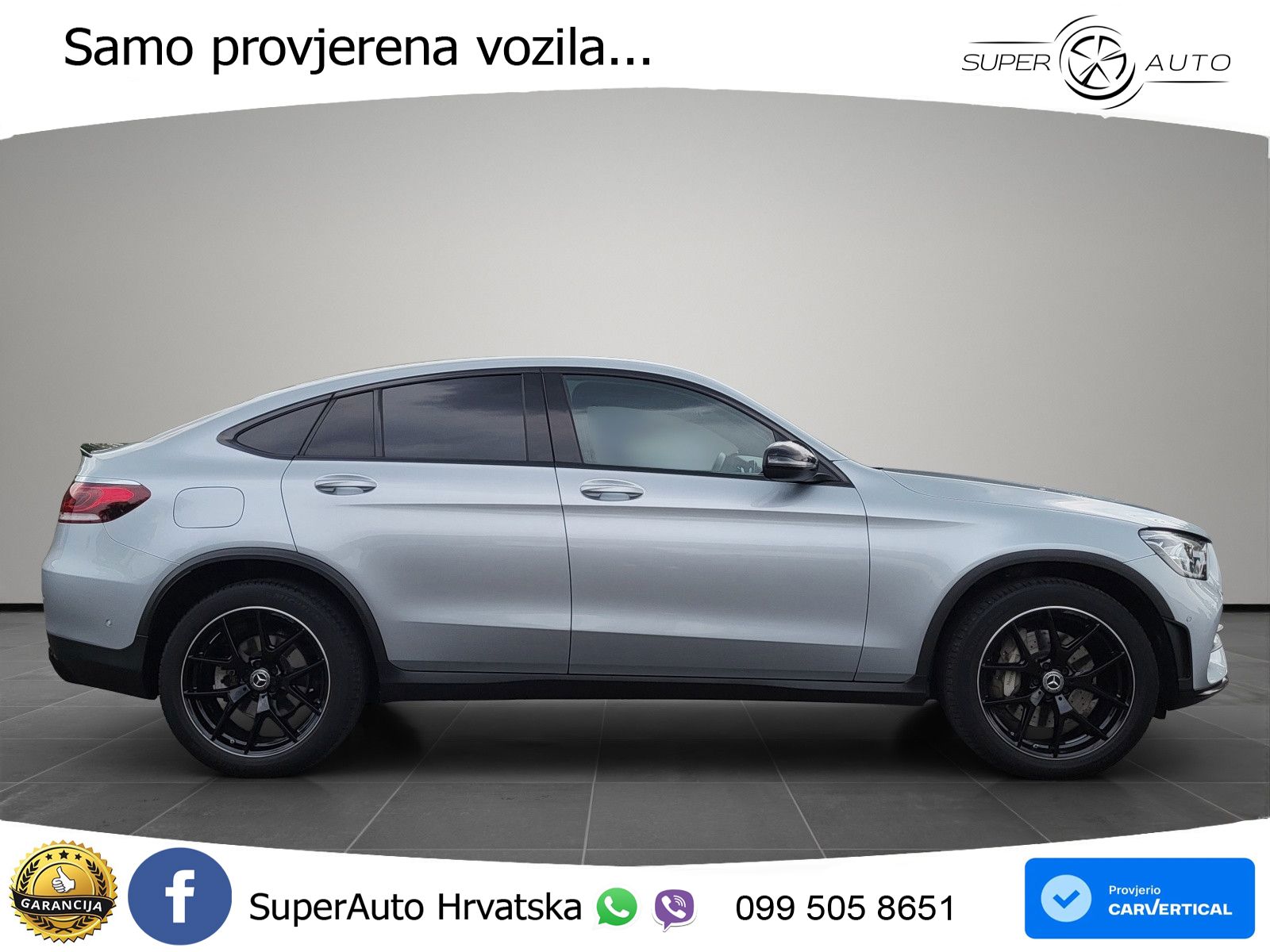 Mercedes GLC Coupe 220d (194 KS) 4MATIC G-TRONIC AMG LED+GR SJED+ACC