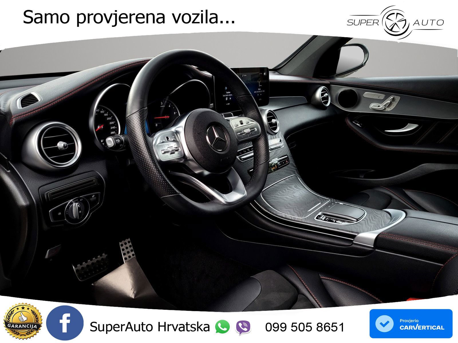 Mercedes GLC Coupe 220d (194 KS) 4MATIC G-TRONIC AMG LED+GR SJED+ACC