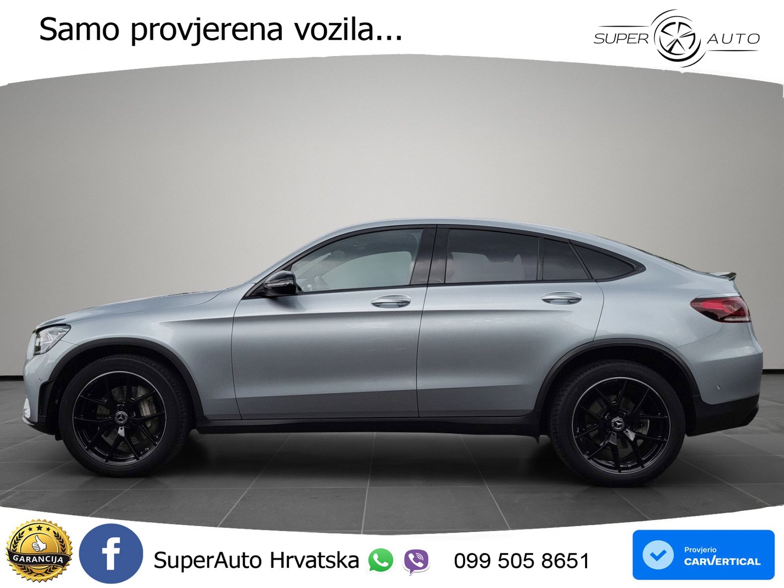 Mercedes GLC Coupe 220d (194 KS) 4MATIC G-TRONIC AMG LED+GR SJED+ACC