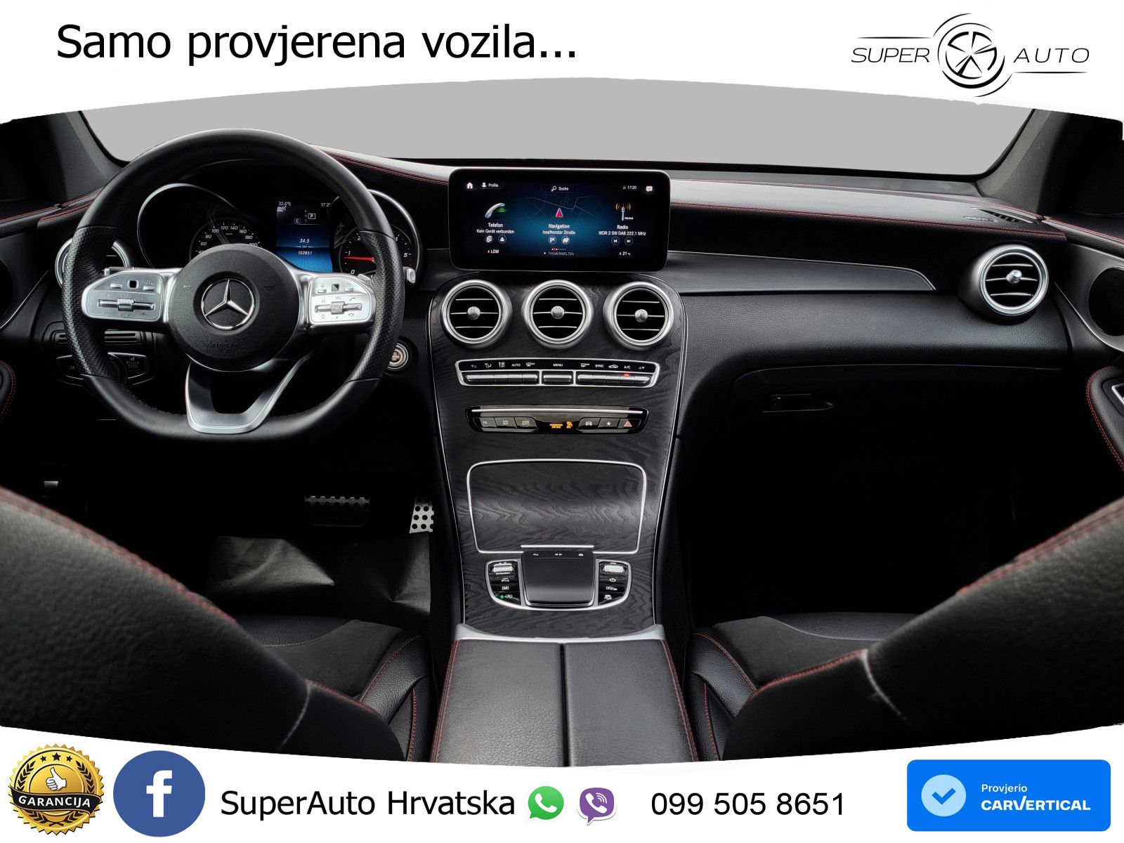 Mercedes GLC Coupe 220d (194 KS) 4MATIC G-TRONIC AMG LED+GR SJED+ACC