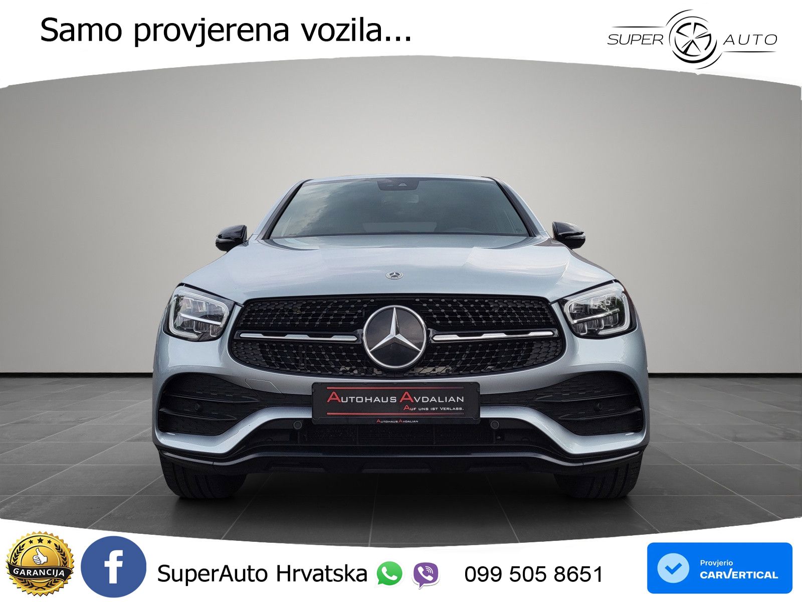 Mercedes GLC Coupe 220d (194 KS) 4MATIC G-TRONIC AMG LED+GR SJED+ACC