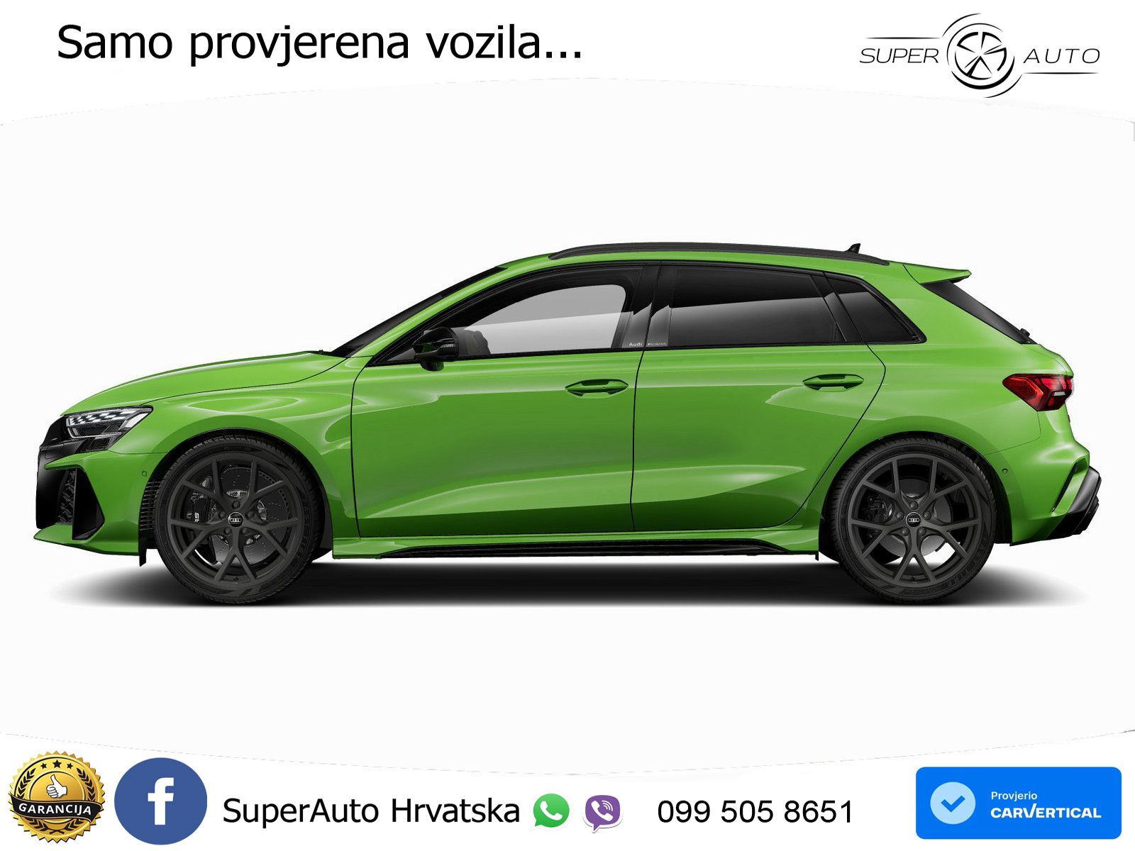 Audi RS3 Sportback 2.5 TFSI (400 KS) quattro S tronic LED+GR SJED+ACC