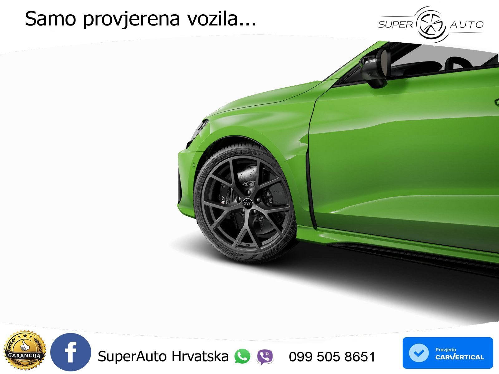 Audi RS3 Sportback 2.5 TFSI (400 KS) quattro S tronic LED+GR SJED+ACC