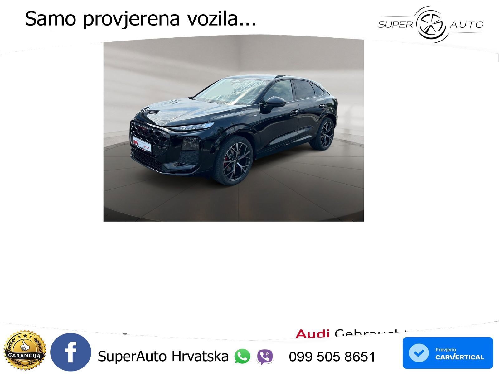 Audi Q3 III Sportback 2.0 TFSI (204 KS) quattro S tronic S line LED+GR SJED+ACC