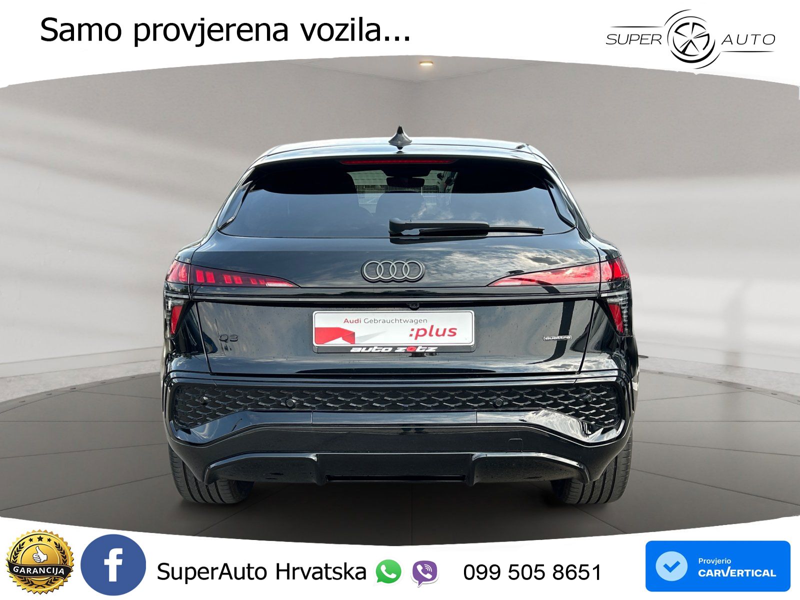 Audi Q3 III Sportback 2.0 TFSI (204 KS) quattro S tronic S line LED+GR SJED+ACC