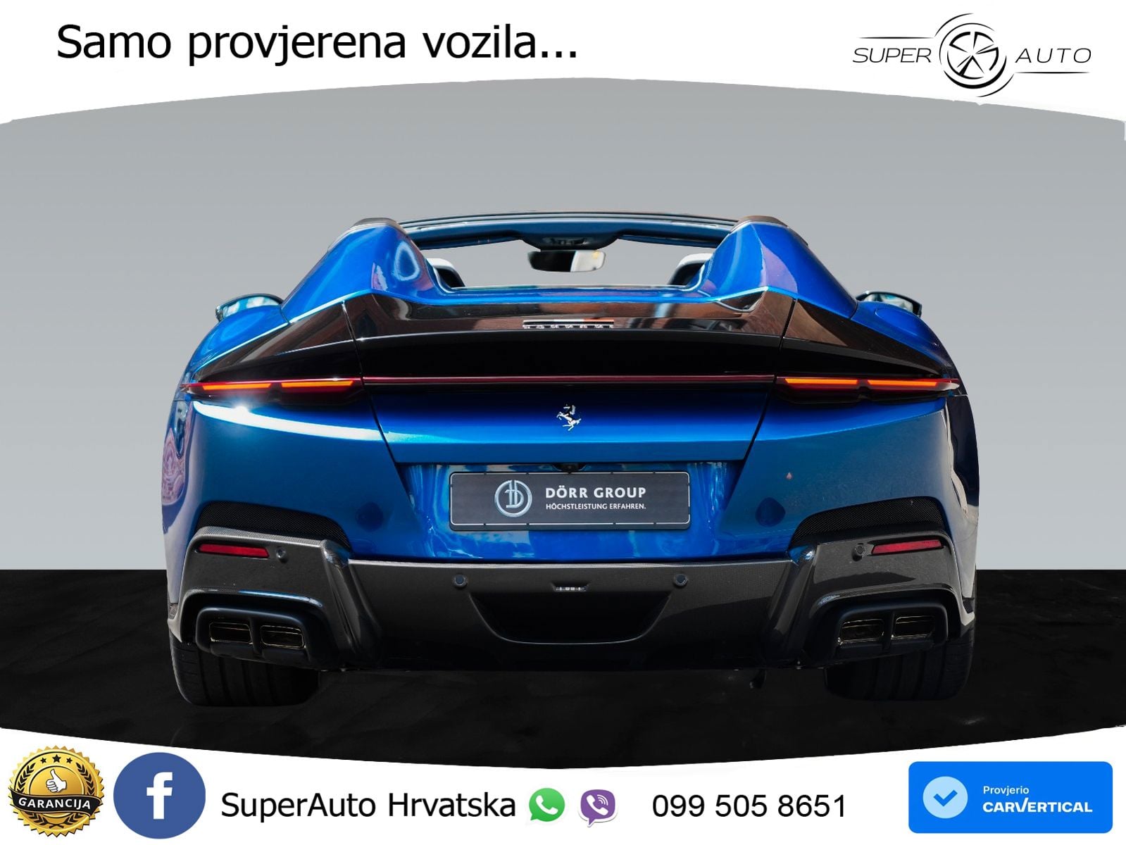 Ferrari 12Cilindri Spider 6.5 V12 (830 KS) F1 DCT LED+ACC