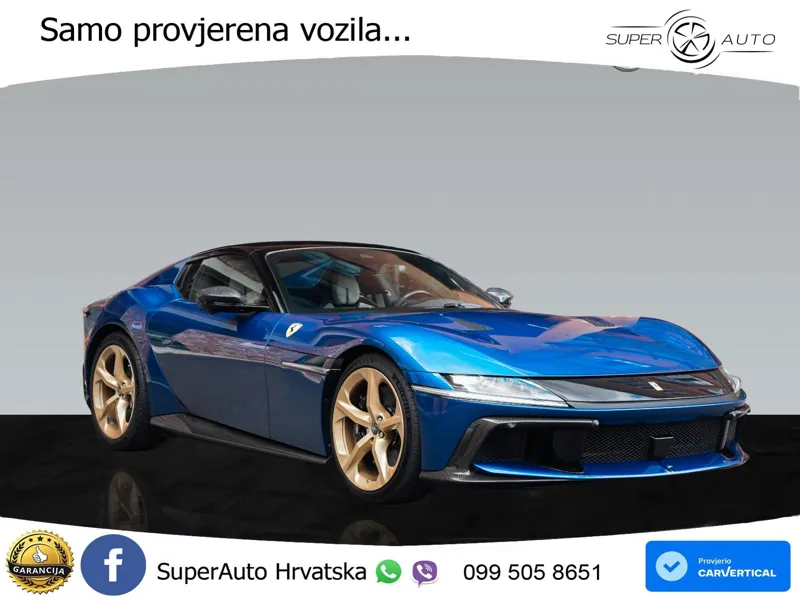 Ferrari 12Cilindri Spider 6.5 V12 (830 KS) F1 DCT LED+ACC
