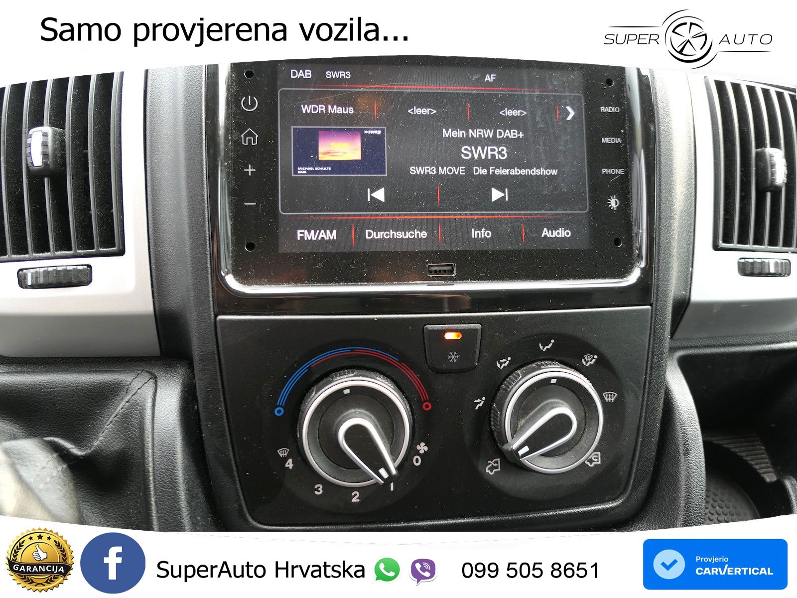 Citroën Jumper L3H2 Kühlkasten 0°C Frischdienst Klima 140 KS