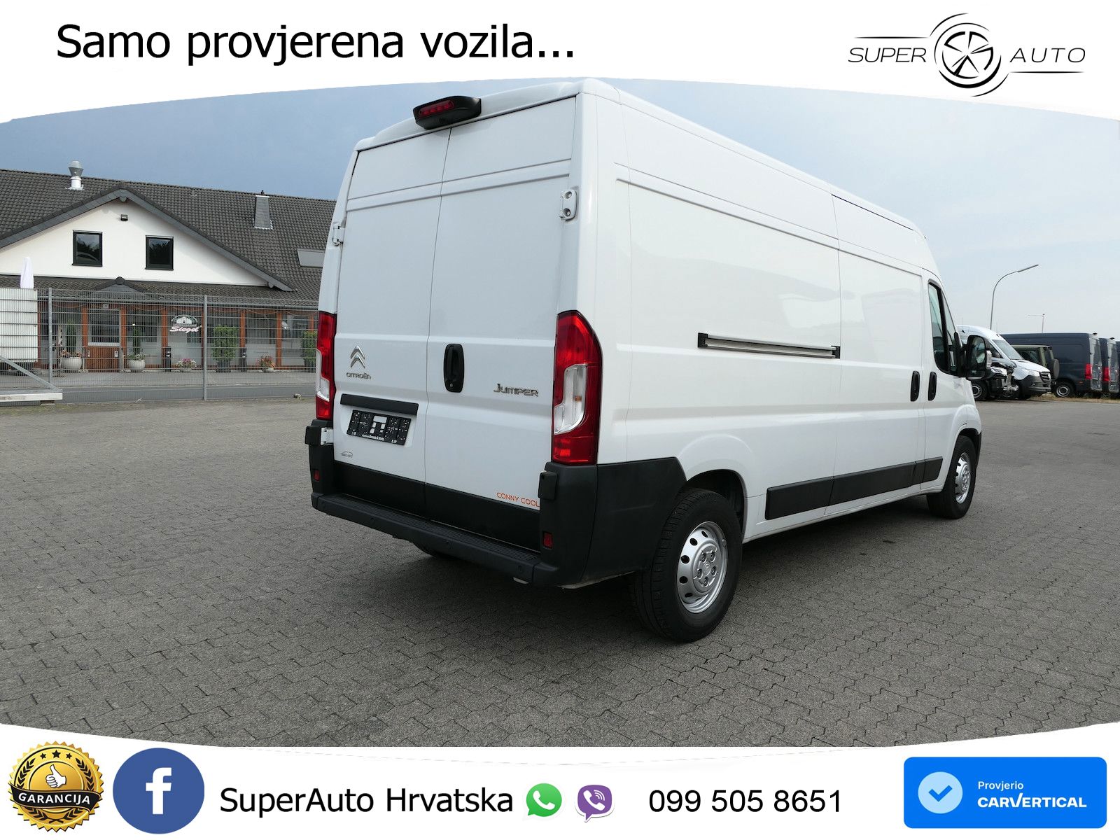 Citroën Jumper L3H2 Kühlkasten 0°C Frischdienst Klima 140 KS