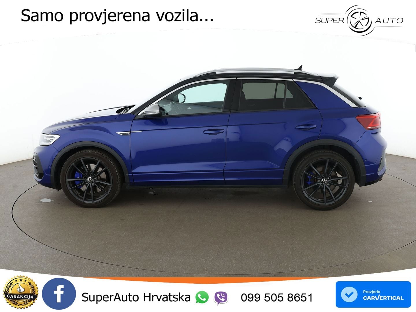 Volkswagen T-Roc R 2.0 TSI (300 KS) OPF 4M DSG MATRIX+GR SJED+KAM