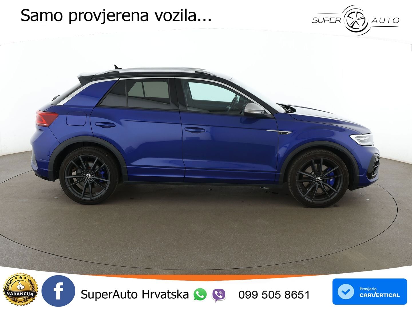 Volkswagen T-Roc R 2.0 TSI (300 KS) OPF 4M DSG MATRIX+GR SJED+KAM