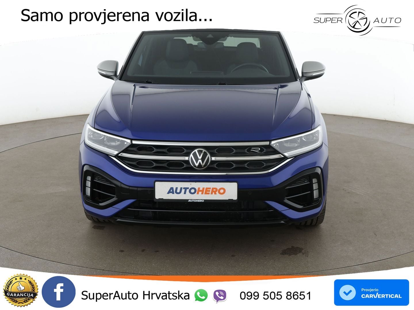 Volkswagen T-Roc R 2.0 TSI (300 KS) OPF 4M DSG MATRIX+GR SJED+KAM