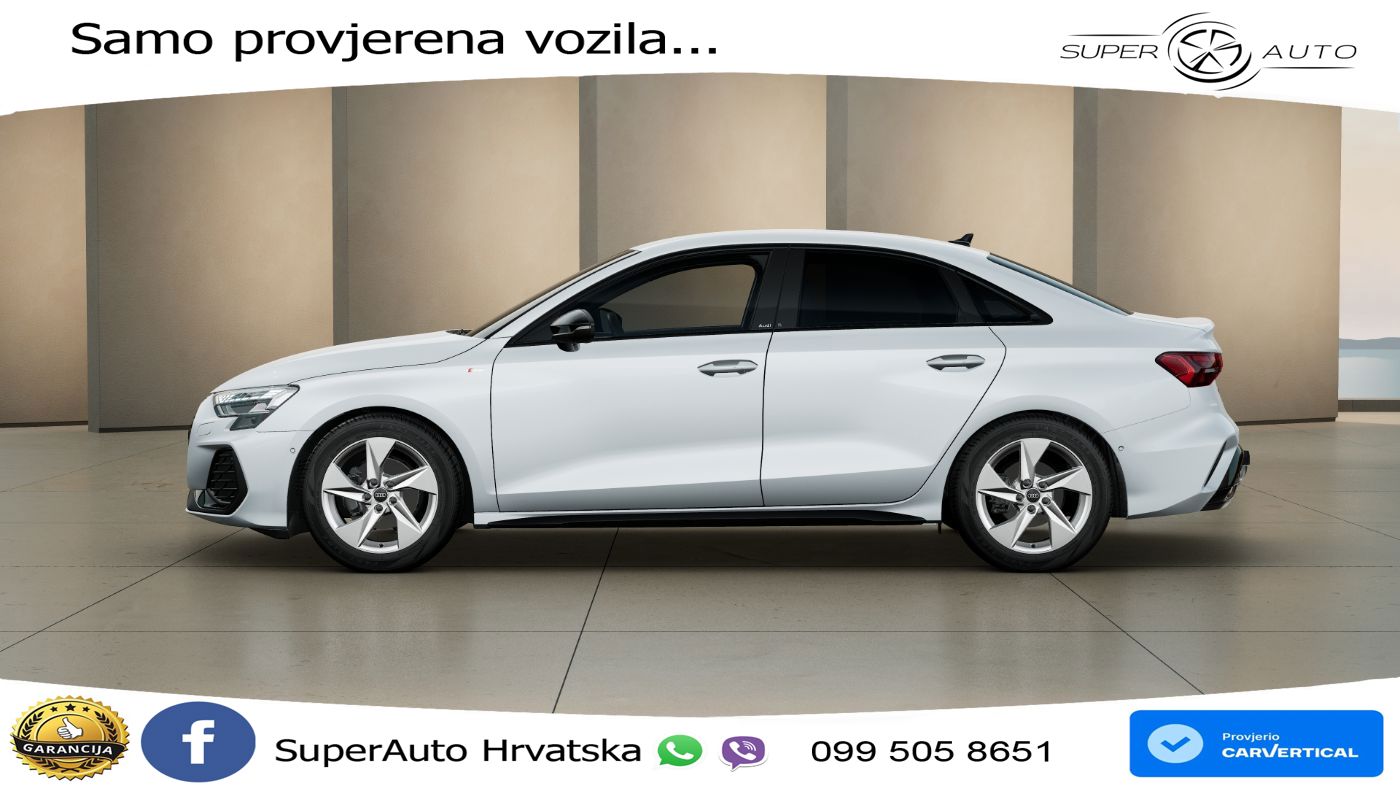 Audi A3 Limuzina 35 TFSI (150 KS) S tronic S line LED+GR SJED+ACC