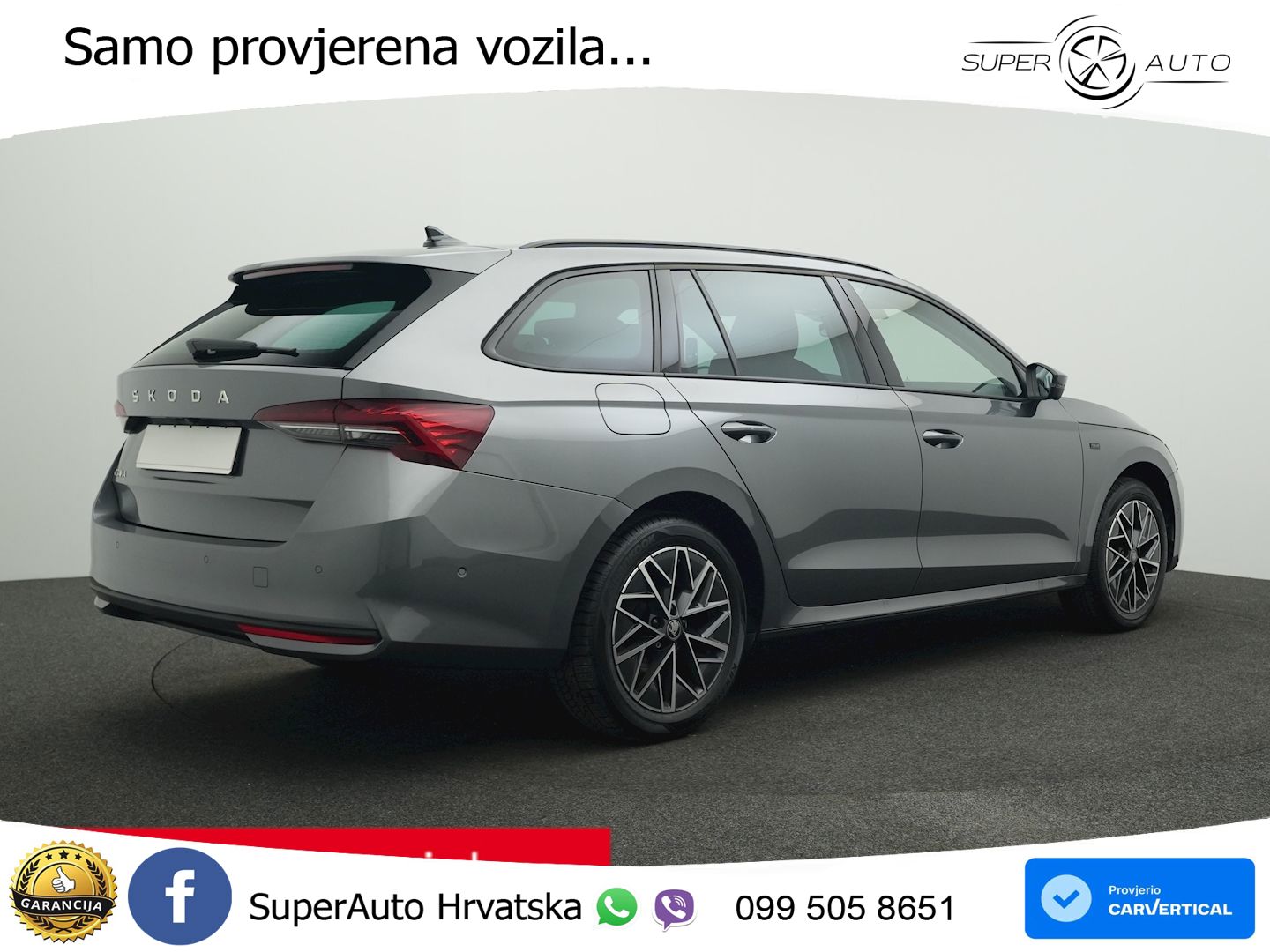 Škoda Octavia Combi 2.0 TDI (150 KS) DSG ACC+HEAD+4xGR SJED+360+PANO