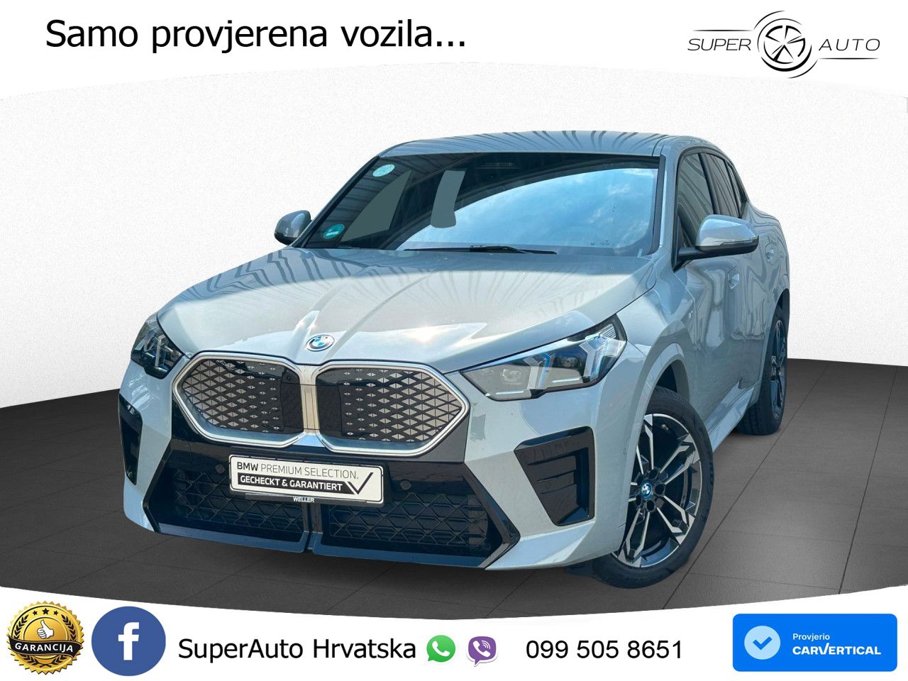 BMW iX2 66.5 kWh (313 KS) xDrive30