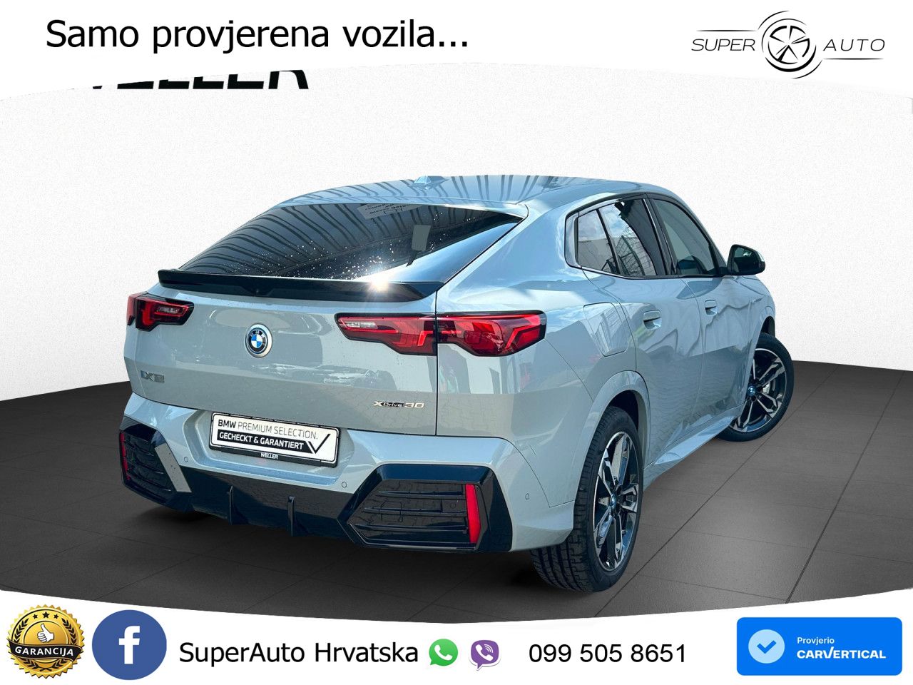 BMW iX2 66.5 kWh (313 KS) xDrive30