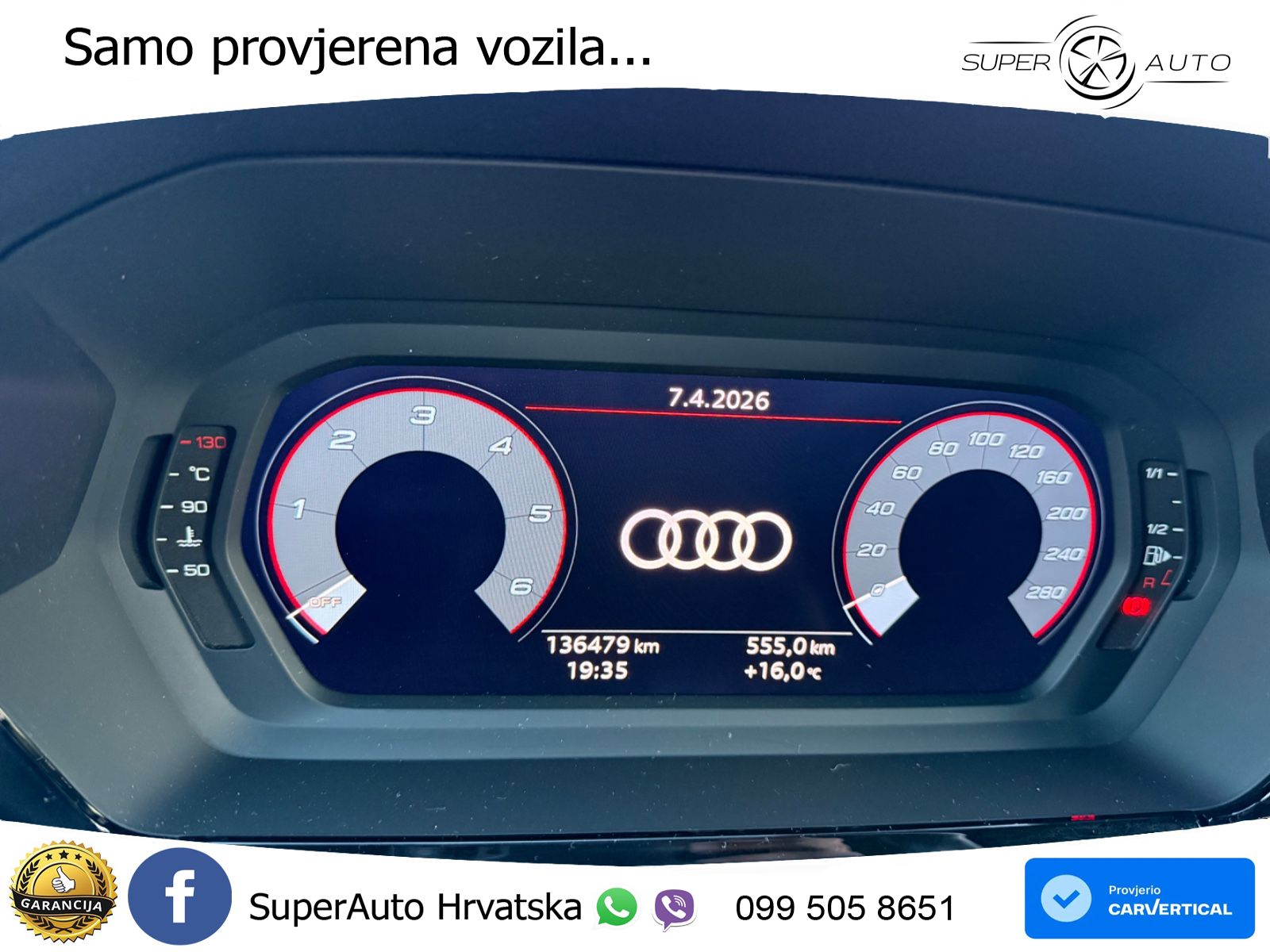 Audi A3 30 TDI (116 KS) advanced