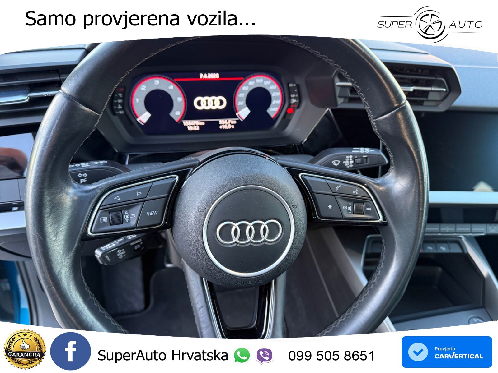 Audi A3 30 TDI (116 KS) advanced